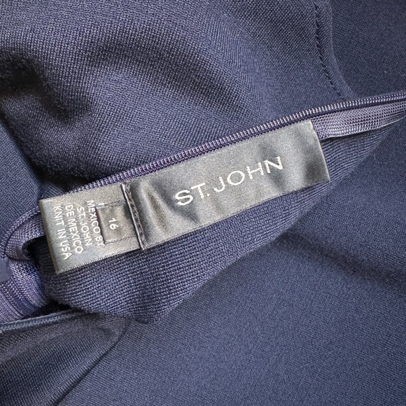 ST JOHN Navy Tunic - Picture 3 of 9